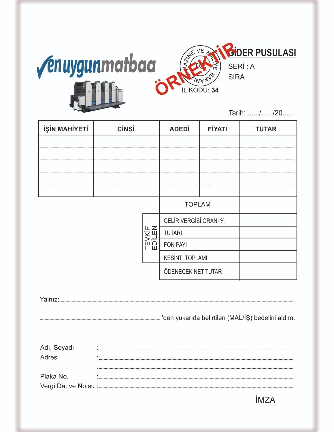 Gider Pusulası 4 Renk