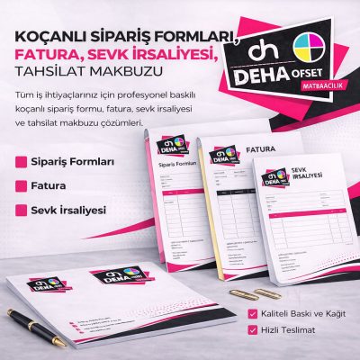 Fatura Sevk İrsaliyesi Sipariş Formları