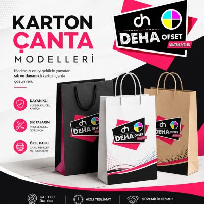 Karton Çanta Modelleri